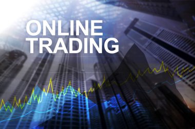 Online ticaret, Forex, yatırım ve finansal piyasa kavramı.