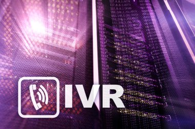 IVR Etkileşimli Ses Yanıtı İletişim Konsepti.