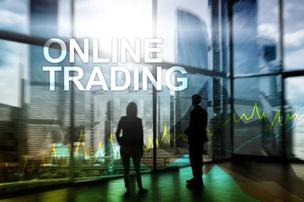 Online Συναλλαγών Forex Των Επενδύσεων Και Χρηματοοικονομική Αγορά Έννοια — Φωτογραφία Αρχείου