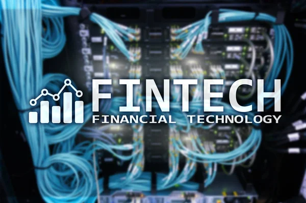 Fintech 비즈니스 솔루션 소프트웨어 — 스톡 사진