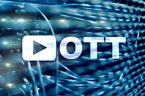 Ott Iptv Video Streaming Internet — Stock Photo, Image