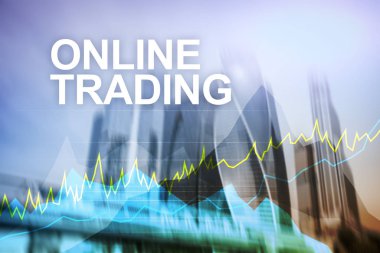 Online ticaret, Forex, yatırım ve finansal piyasa kavramı.