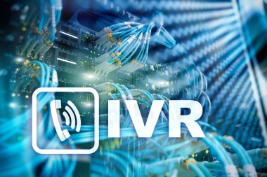 IVR Etkileşimli Ses Yanıtı İletişim Konsepti.