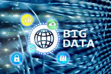 Büyük veri çözümleme sunucusu. Internet ve teknoloji.