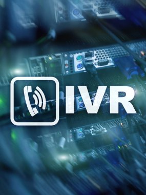 IVR Etkileşimli Ses Yanıtı İletişim Konsepti.