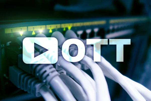 Ott Iptv Video Streaming Internet — Stockfoto