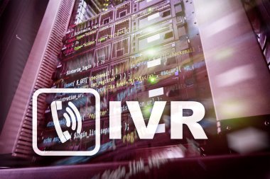 IVR Etkileşimli Ses Yanıtı İletişim Konsepti.