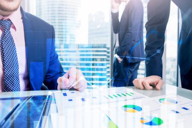 Finansal büyüme grafiği. Satış artışı, pazarlama stratejisi