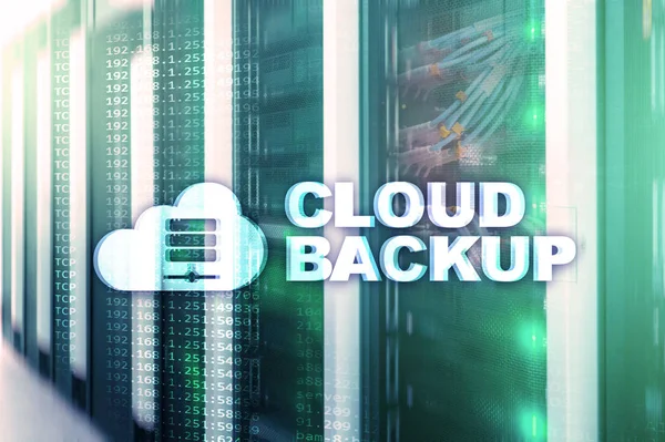 Cloud Backup Server Data Loss Prevention Cyber Security — Stock Photo, Image