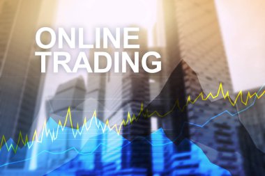 Online ticaret, Forex, yatırım ve finansal piyasa kavramı.