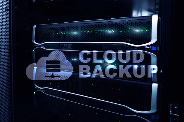 Cloud Backup Server Data Loss Prevention Cyber Security — Stock Photo, Image