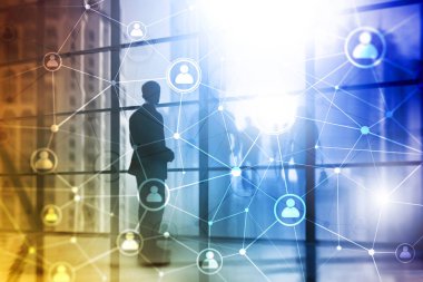 Çift pozlama insan yapısı İK ağ