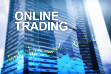 Online ticaret, Forex, yatırım ve finansal piyasa kavramı.