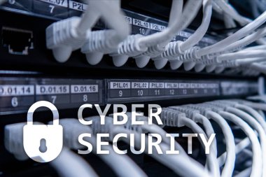 Siber güvenlik, veri koruma, bilgi gizliliği. Internet ve teknoloji kavramı.