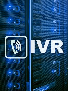 IVR Etkileşimli Ses Yanıtı İletişim Konsepti.