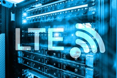 LTE, 5g kablosuz internet teknoloji kavramı.