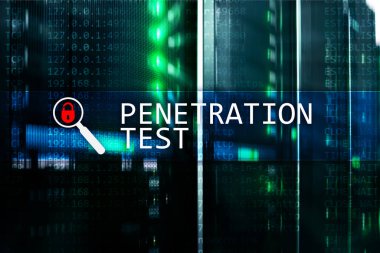Penetrasyon testi. Cybersecurity ve veri koruma. Hacker saldırı önleme. 