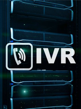 IVR Etkileşimli Ses Yanıtı İletişim Konsepti.