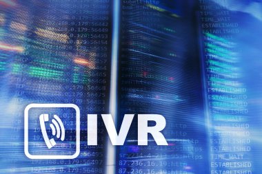 IVR Etkileşimli Ses Yanıtı İletişim Konsepti.