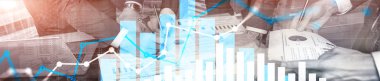 Finansal büyüme grafiği. Strateji konsept pazarlama satış artırın. İş arka plan finansal büyüme grafiği. Strateji konsept pazarlama satış artırın. İş geçmişi 