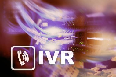 IVR Etkileşimli Ses Yanıtı İletişim Konsepti.