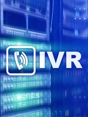 IVR Etkileşimli Ses Yanıtı İletişim Konsepti.