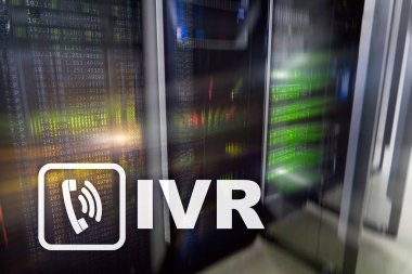 IVR Etkileşimli Ses Yanıtı İletişim Konsepti.