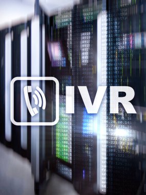 IVR Etkileşimli Ses Yanıtı İletişim Konsepti.