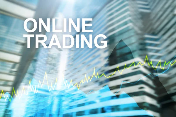 Online Συναλλαγών Forex Των Επενδύσεων Και Χρηματοοικονομική Αγορά Έννοια — Φωτογραφία Αρχείου