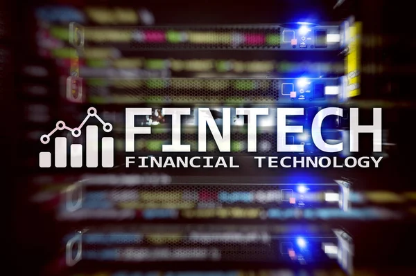 Fintech Фінансова Технологія Бізнес Рішення Розробка Програмного Забезпечення — стокове фото