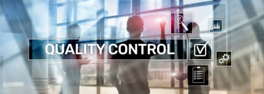 Kalite kontrol ve güvence. Standardizasyon. Garanti. Standartları. İş ve teknoloji kavramı.