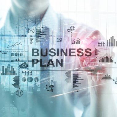 Çift Pozlama iş planı ve stratejisi kavramı.