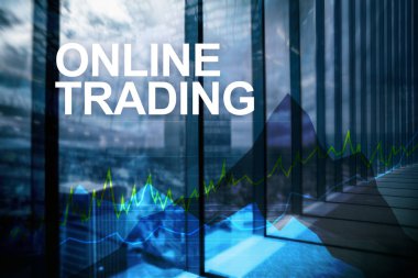 Online ticaret, Forex, yatırım ve finansal piyasa kavramı.