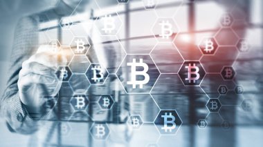Bitcoin, sunucu Oda zemin üzerine Blockchain kavramı