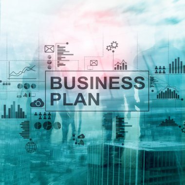 Çift Pozlama iş planı ve stratejisi kavramı