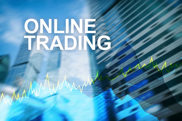 Online Obchodování Forex Investiční Finanční Trh Koncept — Stock fotografie