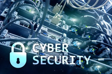 Siber güvenlik, veri koruma, bilgi gizliliği. Internet ve teknoloji kavramı