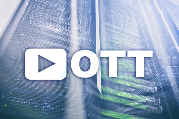 Ott Iptv Video Streaming Melalui Internet — Stok Foto