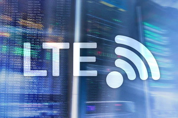 Lte Wireless Internet Technology Concept — Stock Photo, Image