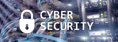 Siber güvenlik, veri koruma, bilgi gizliliği. Internet ve teknoloji kavramı.