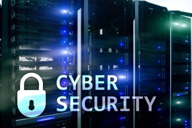 Siber güvenlik, veri koruma, bilgi gizliliği. Internet ve teknoloji kavramı.