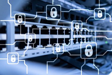 Blochain bilgi şifreleme. Siber güvenlik, kripto para birimi.