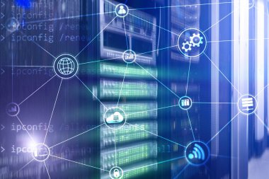 Teknoloji altyapı bulut bilgi işlem ve iletişim. Internet kavramı