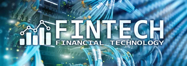 Fintech - Financial technology. Business solution and software development