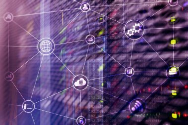 Teknoloji altyapı bulut bilgi işlem ve iletişim. Internet kavramı