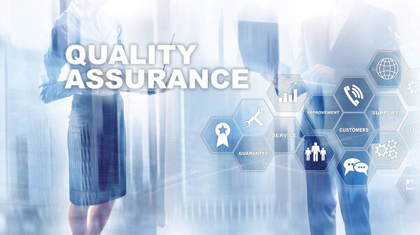 The Concept of Quality Assurance and Impact on Businesses. Quality control. Service Guarantee. Mixed media.