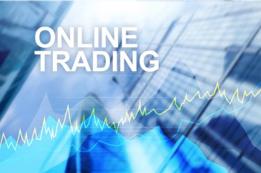 Online ticaret, Forex, yatırım ve finansal piyasa kavramı.