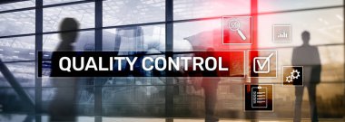 Kalite kontrol ve güvence. Standardizasyon. Garanti. Standartları. İş ve teknoloji kavramı.