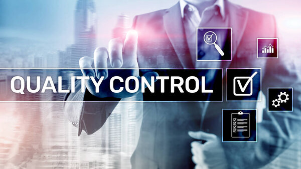 Quality control and assurance. Standardisation. Guarantee. Standards. Business and technology concept.