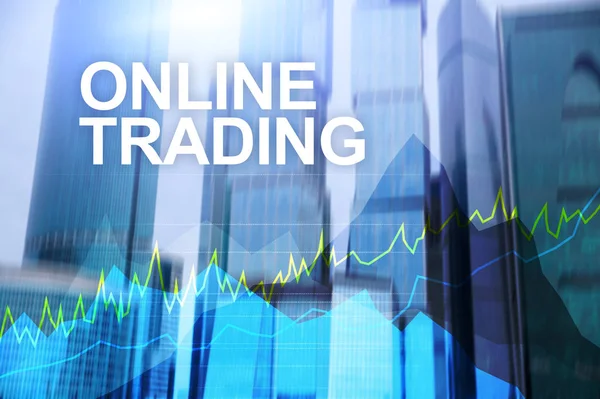 Online Συναλλαγών Forex Των Επενδύσεων Και Χρηματοοικονομική Αγορά Έννοια — Φωτογραφία Αρχείου